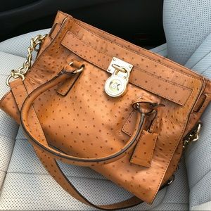 Michael Kors handbag with lock
